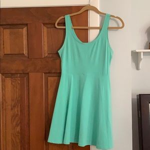 Comfortable, teal color, summer dress